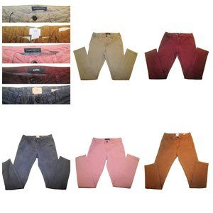 Boys Slim Skinny PANT Lot of 5 Aeropostale Aero H & M 28 x 30 Back to School BTS